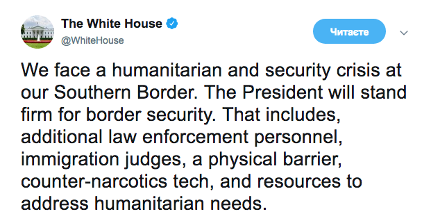 Трамп покинул переговоры с демократами по "шатдауну"